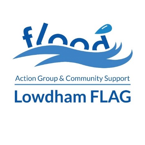Lowdham flood action group logo