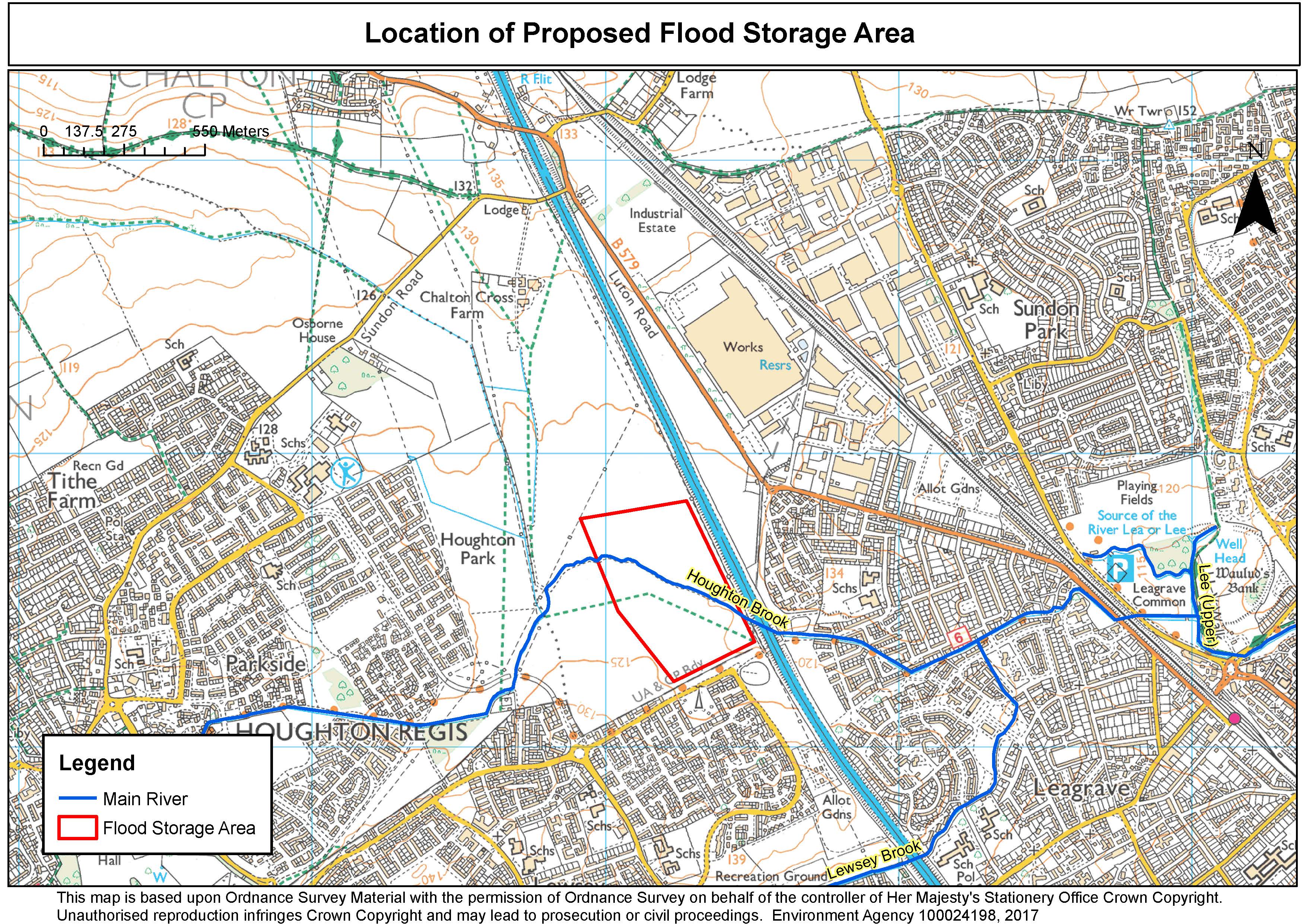 The Houghton Brook flood storage area information page - Environment ...