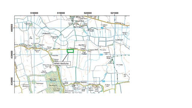 Figure 1 - Location of West Newton A well site