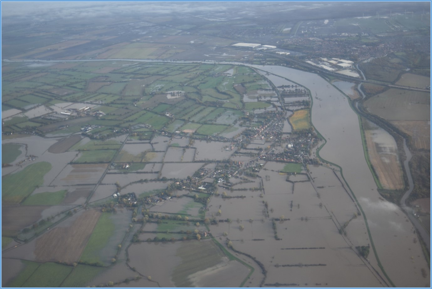Flooding in Fishlake in 2019